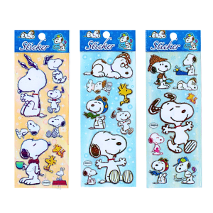 Cartela de Adesivos Snoopy Sticker