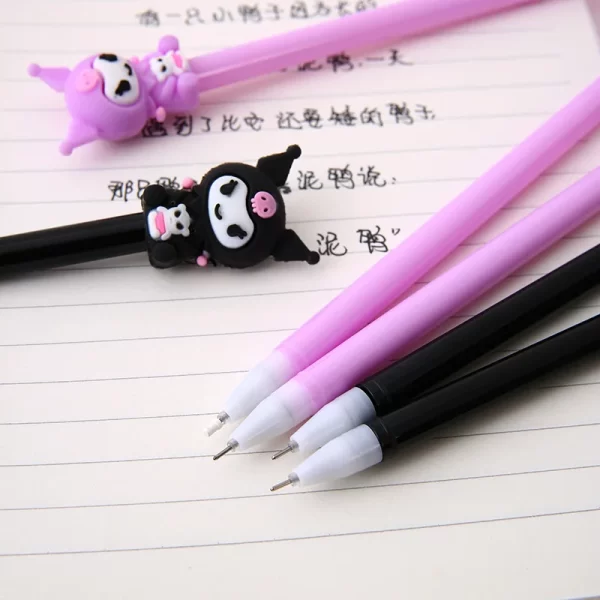 Sanrio-desenhos-animados-caneta-adesiva-macia-Kuromi-Unisex-presente-do-estudante-papelaria-atacado.webp