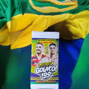 Kit 4 Cards Melhores do Brasileirão Golaço Colecionáveis Batalha Lembrancinha