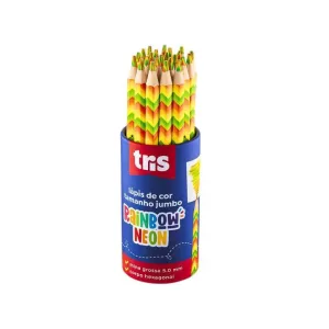 Lápis de Cor Tamanho Jumbo Rainbow
