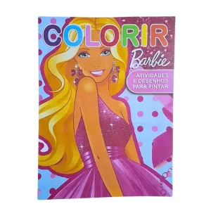 Livro de Colorir Revista com Atividades Barbie