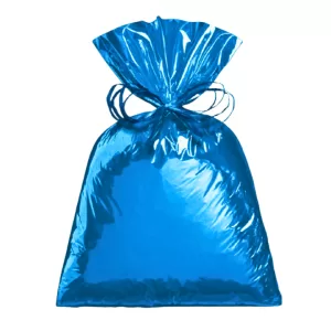 Saco Metalizado Dourado para Presentes