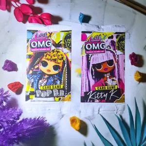 Kit 4 Cards Lol Surprise Colecionáveis Batalha Lembrancinha