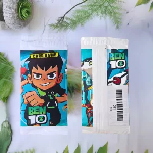 Kit 4 Cards Ben10 Colecionáveis Batalha Lembrancinha