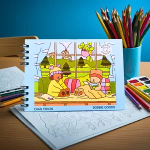 Livro de Colorir "Bobby Goods - Dias Frios"