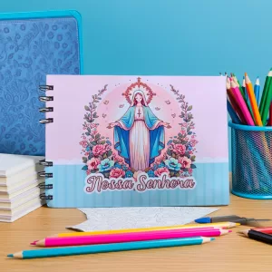 Livro de Colorir "Colorindo com Nossa Senhora"
