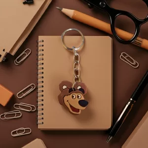 Chaveiro Urso Marsha e o Urso