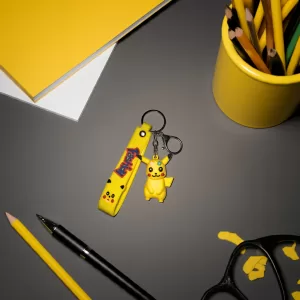 Chaveiro Pikachu Flores