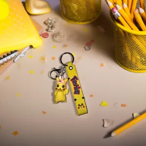 Chaveiro Pikachu com Boné