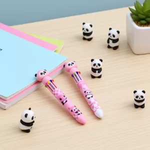 Caneta 10 cores Panda