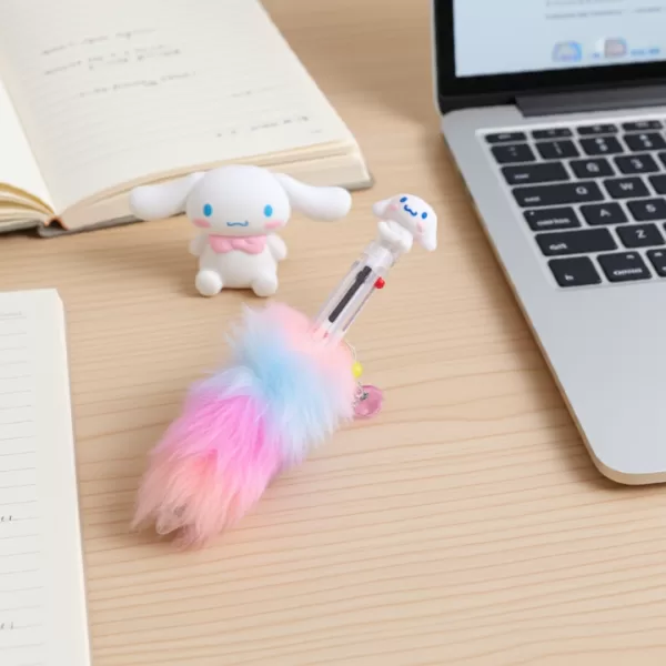 Caneta-Cinnamoroll-Sanrio-com-Pom-Pom-6-Cores-2.png