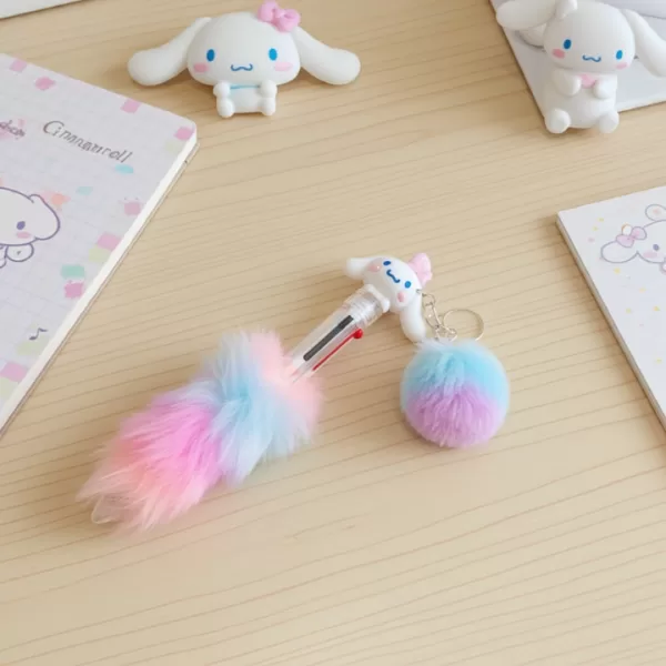 Caneta-Cinnamoroll-Sanrio-com-Pom-Pom-6-Cores.png
