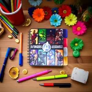 Caderno Vingadores Heróis Marvel: Anote com Poder!