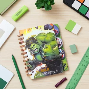 Mini Caderno de Anotações Hulk