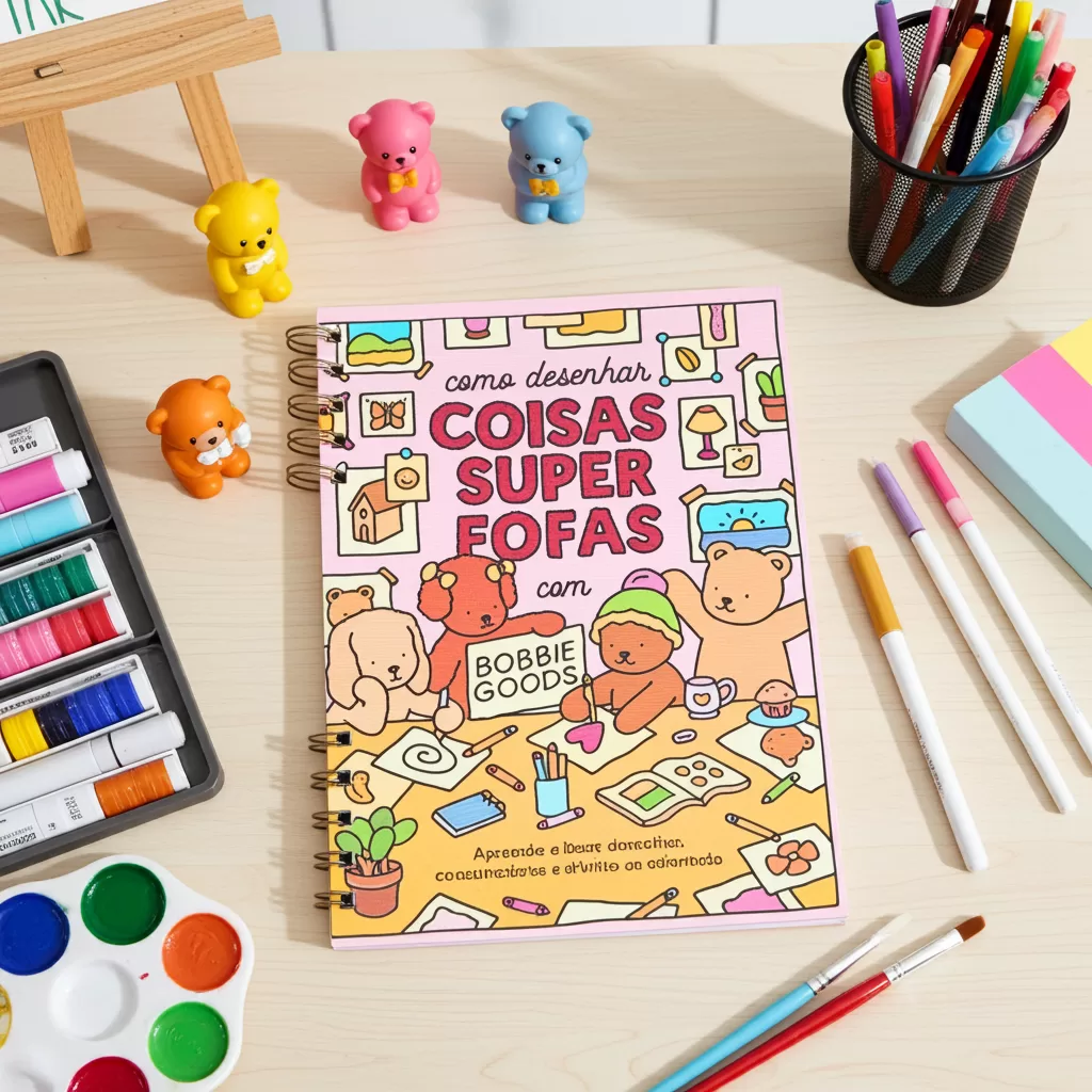 Caderno De Como Desenhar Bobbie Goods Coisas Super Fofas - Bem Cortado ...
