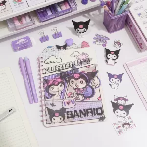Caderno Espiral  Fofo Kuromi