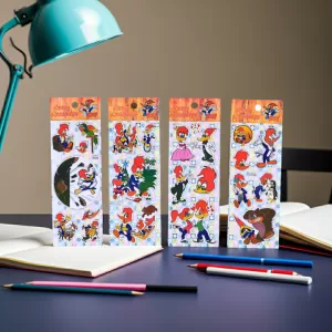 Cartela de Adesivos Stickers do Pica-Pau