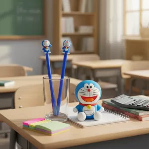 Caneta em Gel Escolar Doraemon