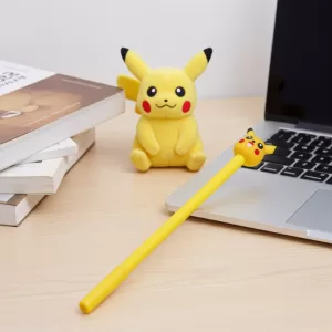 Caneta em Gel Escolar Pokémon Pikachu 3D
