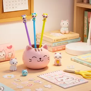 Caneta Gatinha Fofa