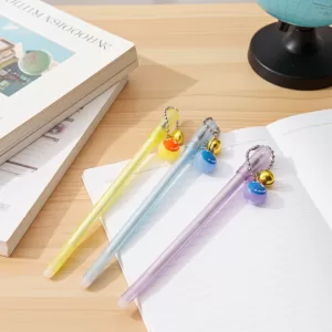 Caneta em Gel Escolar com Pingente
