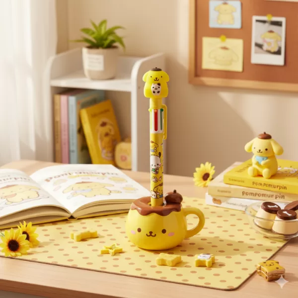 Caneta-Multifuncional-Pompompurin-Sanrio-6-Cores.png