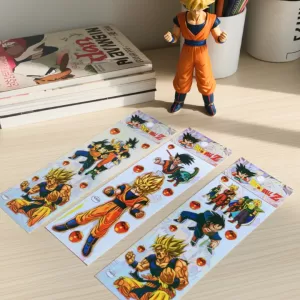 Cartela de Adesivos Dragon Ball Z