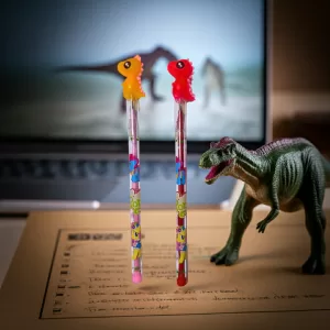 Lápis Grafite Troca Ponta Tematicos Dinossauros