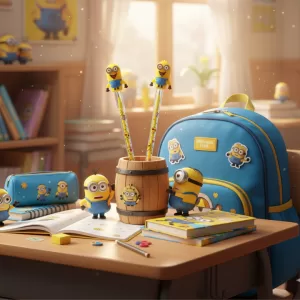 Lápis Troca Ponta Grafite Minions