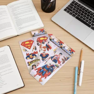 Cartela de Adesivos Superman (Super-Homem)