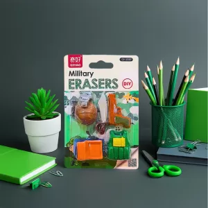 Kit de Borrachas Militares Divertidas