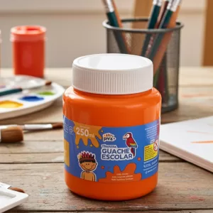 Tinta Guache 250ml Cor Laranja