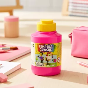Tinta Tempera Guache 250ml Rosa- Acrilex