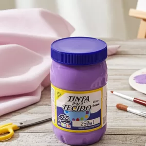 Tinta para Tecido 250 Ml Lilás Gp Arts