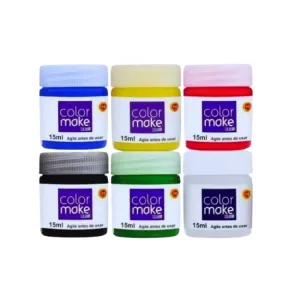 Tinta Facial Kids Colormake Artística (Potes 15 ml)