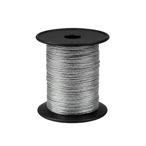 Cordão 6R Metalizado Elástico 2 mm 50metros