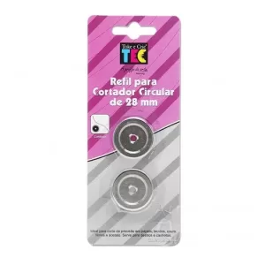 Refil Lâminas Contínuo 28mm Toke e Crie