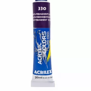 Tinta Acrílica Violeta Permanente Escuro (330) 20ml