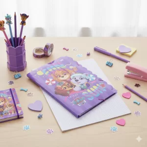 Pasta Patrulha Canina Lilas