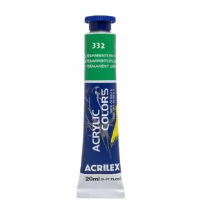 Tinta Acrílica Verde Permanente Escuro (332) 20ml