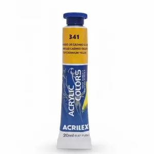 Tinta Acrílica Amarelo de Cádmio Escuro (341) 20ml