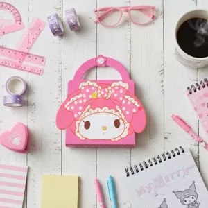 Caderninho com Alça My Melody 2 Sanrio: Sua Criatividade Portátil