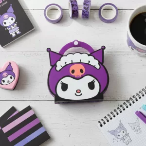 Caderninho com Alça Kuromim Preta Sanrio
