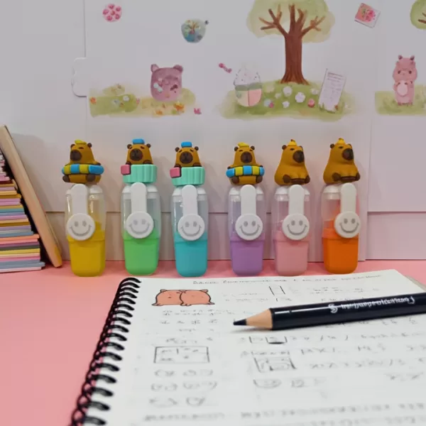 Kit-Marca-Texto-Capivara-Fofa-Estojo-com-6-Cores-Fluorescentes-1-1.png
