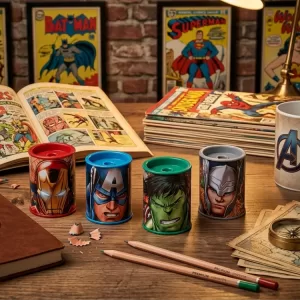 Apontador com Depósito Avengers