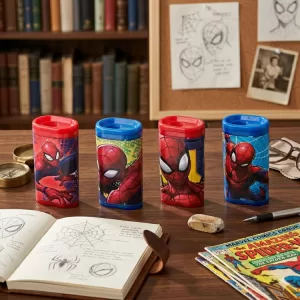 Apontador Molin com Depósito Homem-Aranha