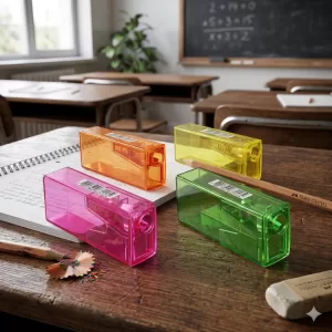 Apontador Faber-Castell Neon com Depósito