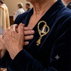 Broche Nossa Senhora Aparecida
