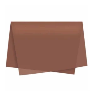 Papel Seda VMP Folha 60x48cm Cor Marrom - Embalagem de Presentes, Roupas, Calçados e Artesanato