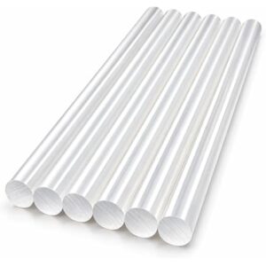 Refil de Cola Quente Grosso Transparente 30cm Unidade
